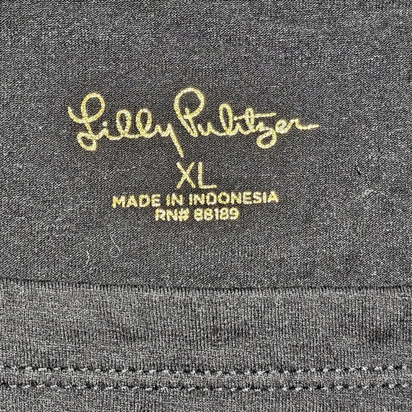 Lilly Pulitzer Color Onyx UPF 50+ Sophie Dress Size XL - Picture 4 of 6